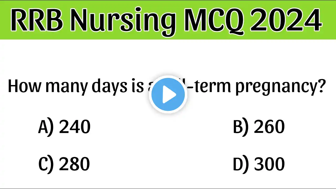 Staff Nurse Exam | Important MCQs | TG MHSRB Mock Test | MHSRB