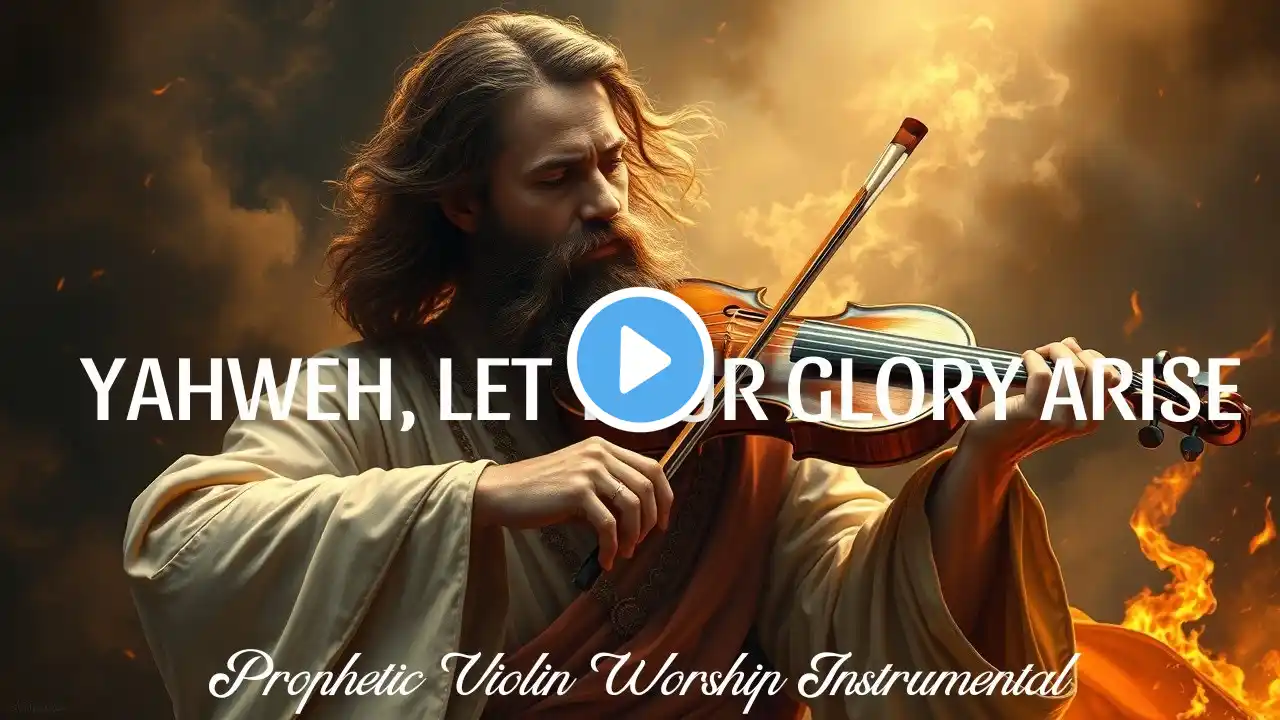 Prophetic Violin Worship Instrumental/YAHWEH, LET YOUR GLORY ARISE/Background Prayer Music