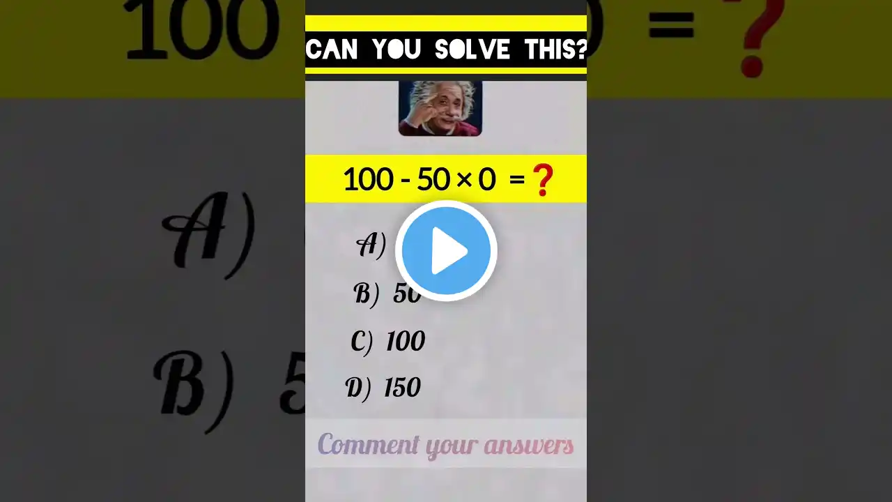 Maths Quiz🤯#puzzle #math #mathpuzzle #riddles #viral #shorts #ytshorts #2025 #yt #maths #quiz #reels