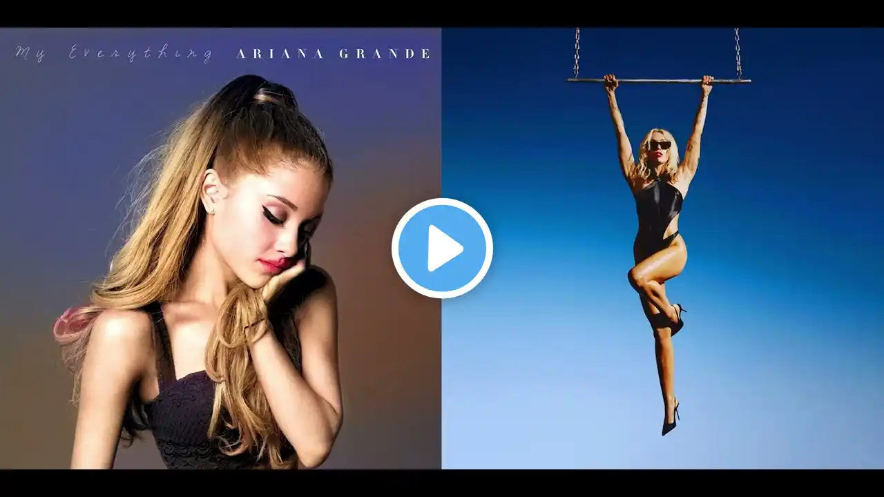 Ariana Grande, The Weeknd - Love Me Harder vs. Miley Cyrus - Flowers (MASHUP)