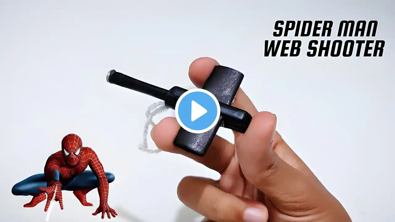 How to Make a Spider Man Web Shooter from Pen