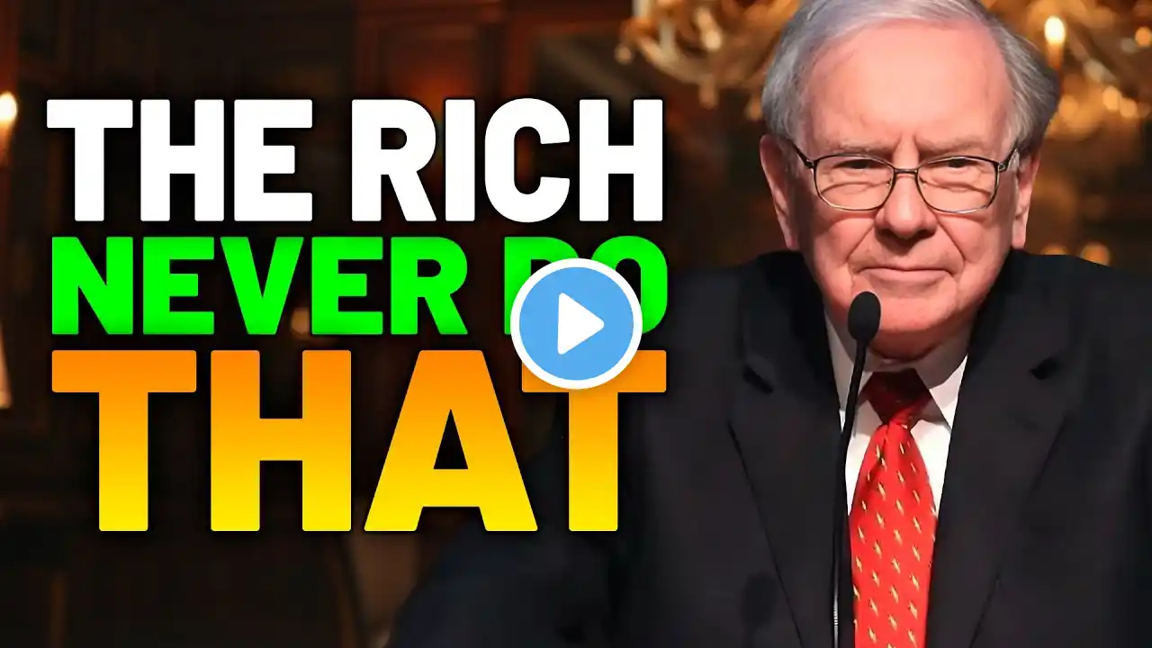 Only POOR people spend MONEY on THAT  [STOP NOW] Warren Buffet