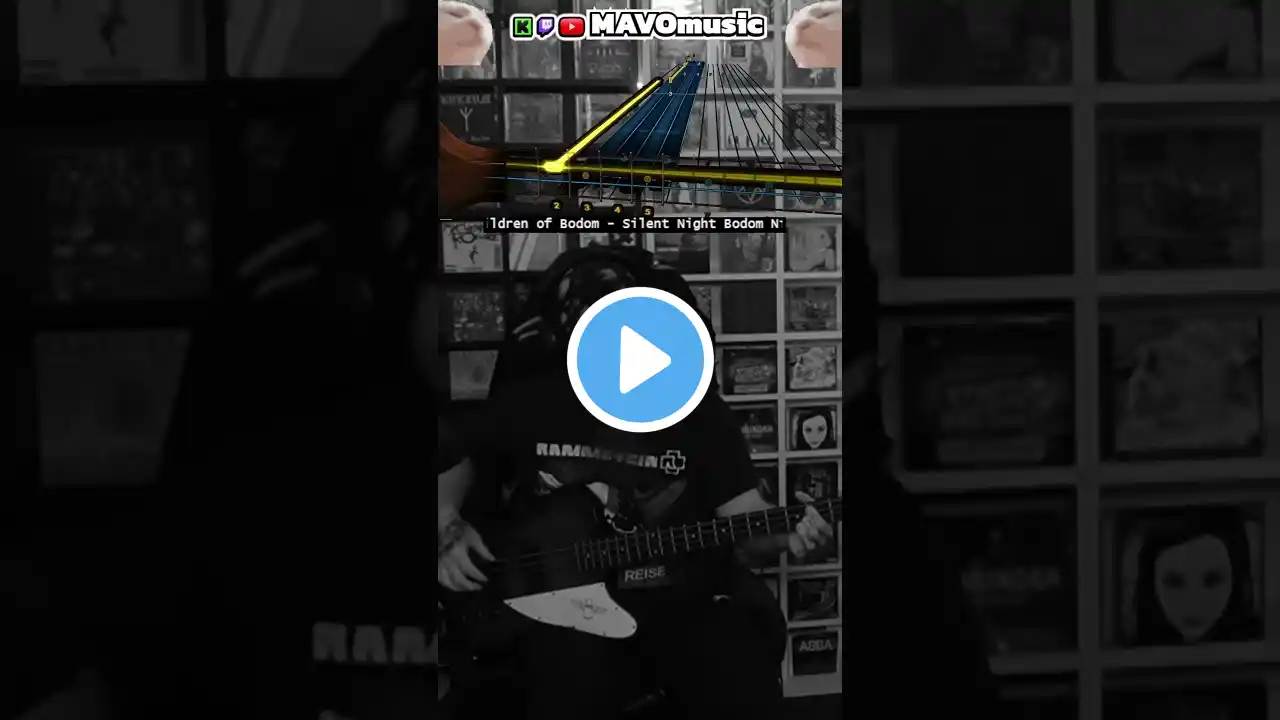 ⚠ Children Of Bodom - Silent Night, Bodom Night #rocksmith #bass #childrenofbodom