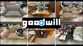 GOODWILL (2 DIFFERENT STORES) | FURNITURE HOME DECOR | CABINETS, DRAWERS, CHAIRS | STORE WALKTHROUGH