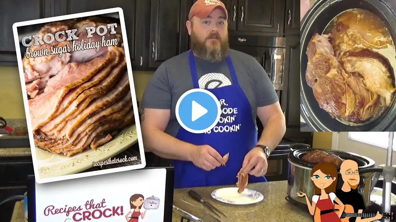 How to Cook Ham: Crock Pot Brown Sugar Holiday Ham Recipe