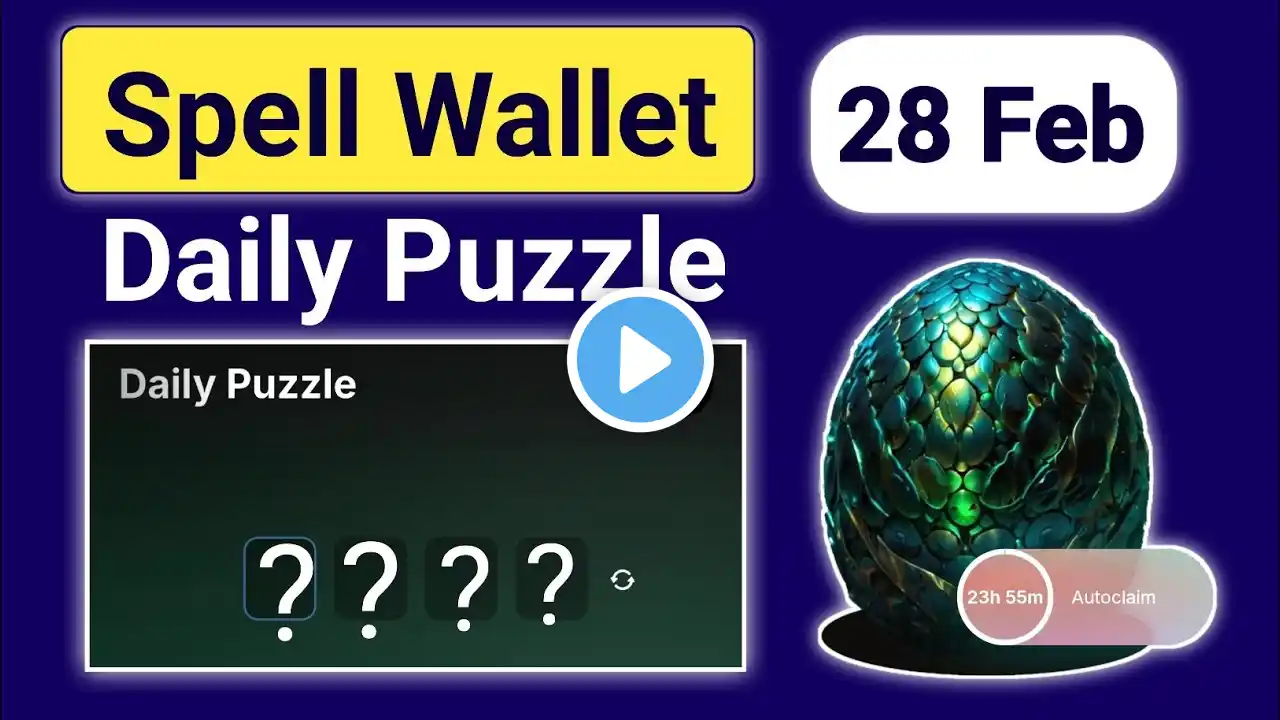 Spell Wallet 28 February Daily Puzzle result | spell wallet today puzzle live