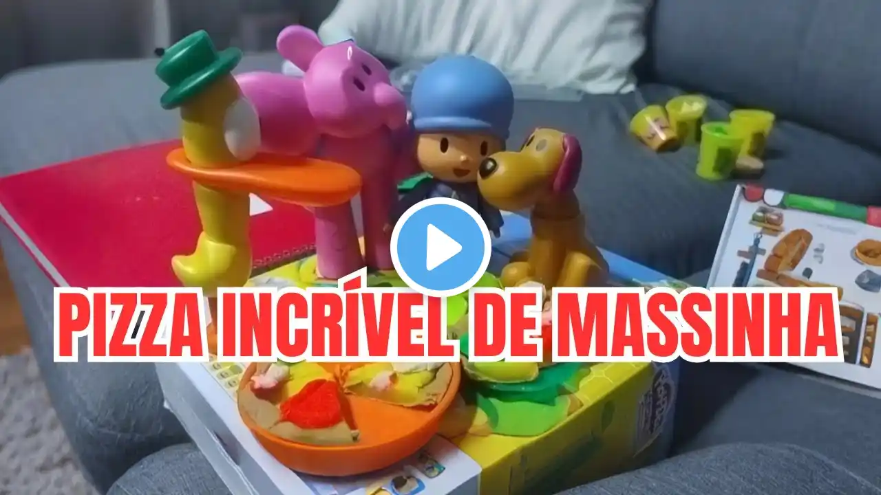 🍕 Pocoyo and Friends Make Playdough Pizza! So Much Fun! 😋🎉