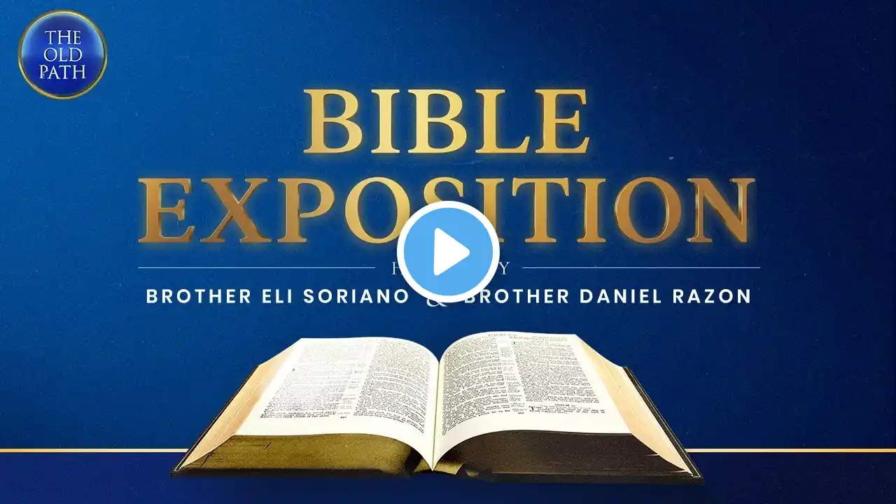 WATCH NOW: MCGI Bible Exposition | May 8, 2022 • 9:30 PM PHT