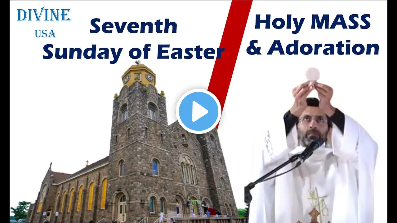 LIVE: MAY 12, 2024 |  SUNDAY HOLY MASS  | DIVINE USA | FR. THOMAS SUNIL VC