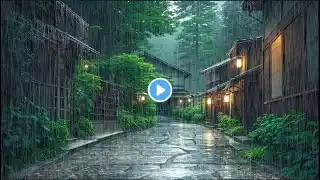 Deep Sleep Guaranteed: Gentle Rain Sounds for a Tranquil Night and Ultimate Stress Relief