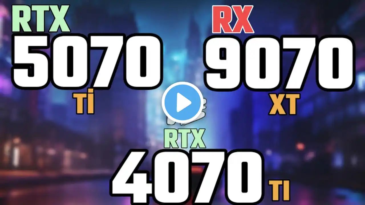 RX 9070 XT VS RTX 5070TI VS 7900Gre VS RTX 4070TI AMD RX 9070 XT AMD OFFICIAL TEST