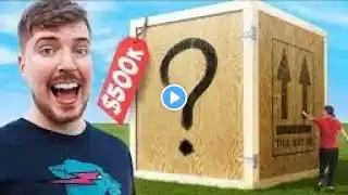 I Bought The World's Largest Mystery Box! ($500,000) - YouTube