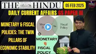 GS Paper III, Daily Current Affairs (Analysis)05 Feb 2025 The Hindu Newspaper  All Competitive Exam