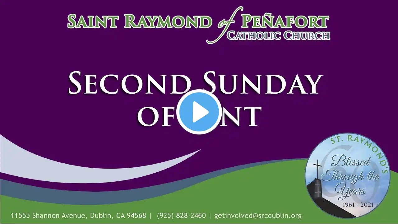 St Raymond, Dublin | 3/15/2025 | 5pm Mass | Second Sunday of Lent