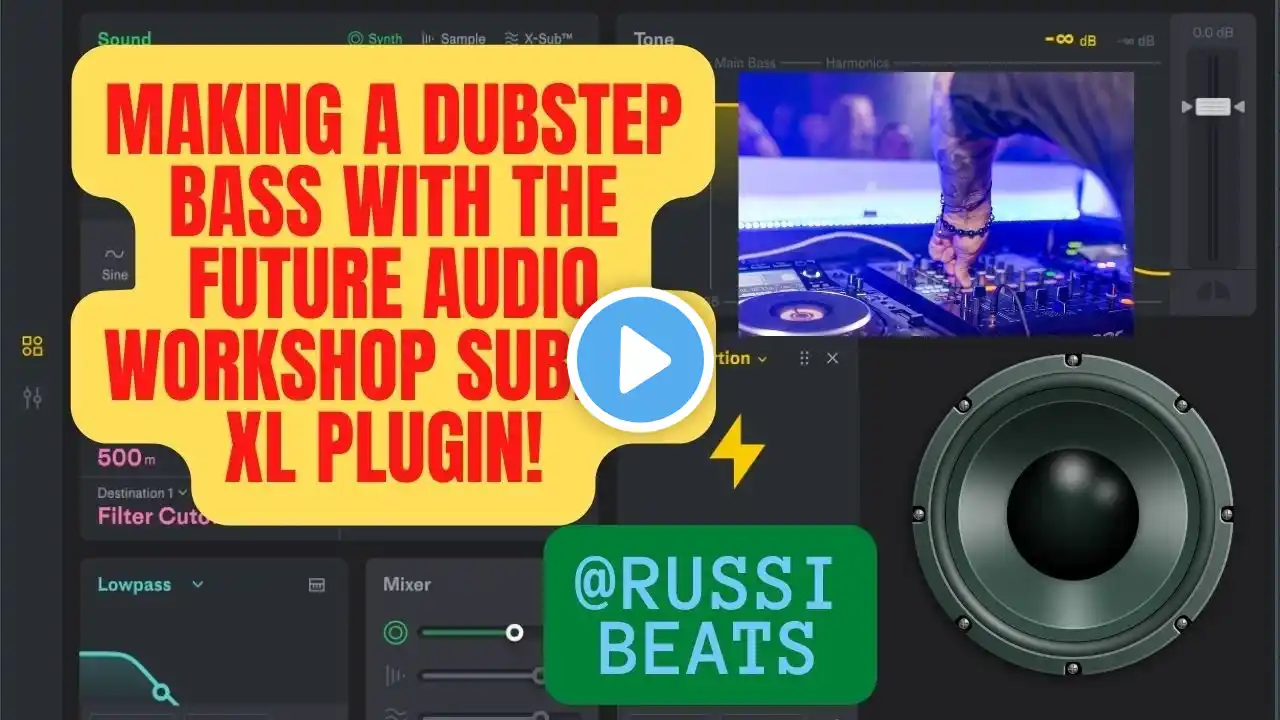 Using the Future Audio Workshop SubLab XL Plugin to make Dubstep Bass!