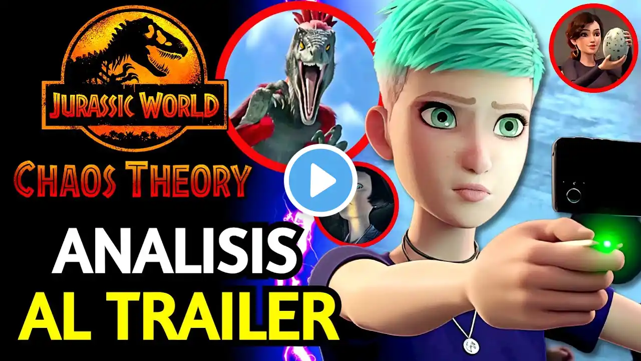 🍟¡SE VIENE DOMINION Jurassic World: Chaos Theory Temporada 3🔥- ANÁLISIS AL TRAILER y OPINIÓN 🦖
