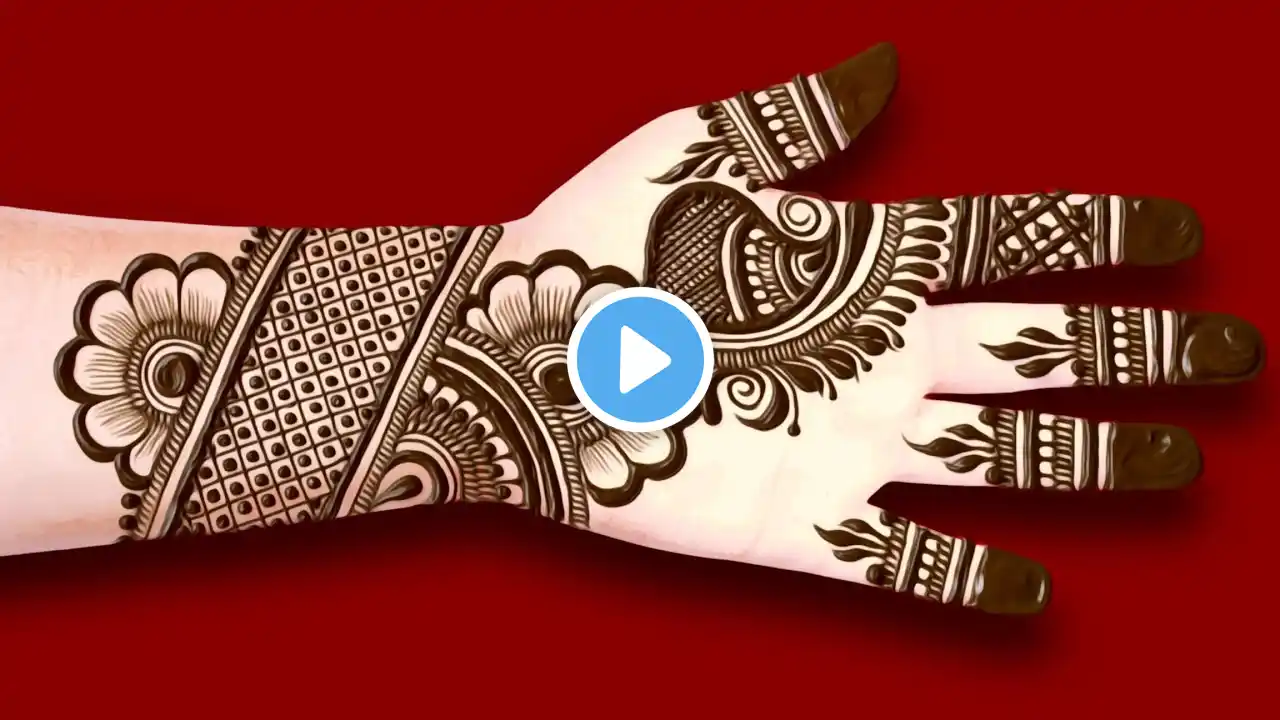 Holi special mehndi designs full hand | mehandi ka design | mehndi design simple |easy mehndi design