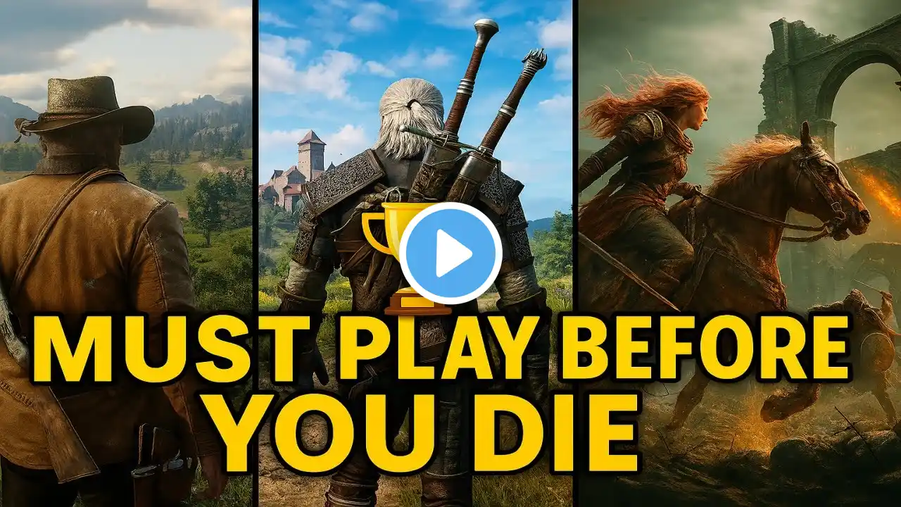 TOP 10 Best Open World Games You Must Play Before You Die