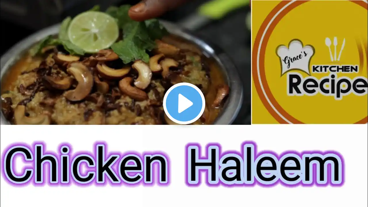 రంజాన్ స్పెషల్ ➡️ చికెన్ హలీమ్#trending #youtube# how to make chicken Haleem in Telugu.......