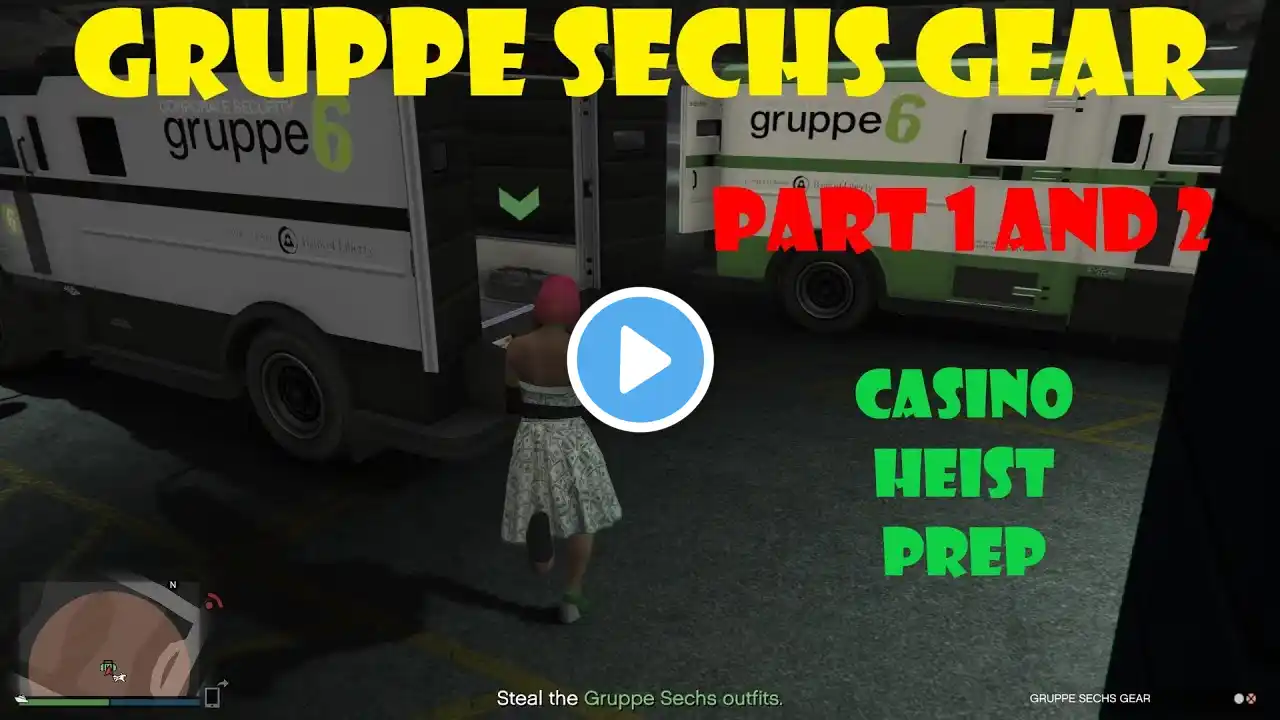 Gruppe Sechs Gear Part 1 and 2 💠Casino Heist Prep | GTA Online
