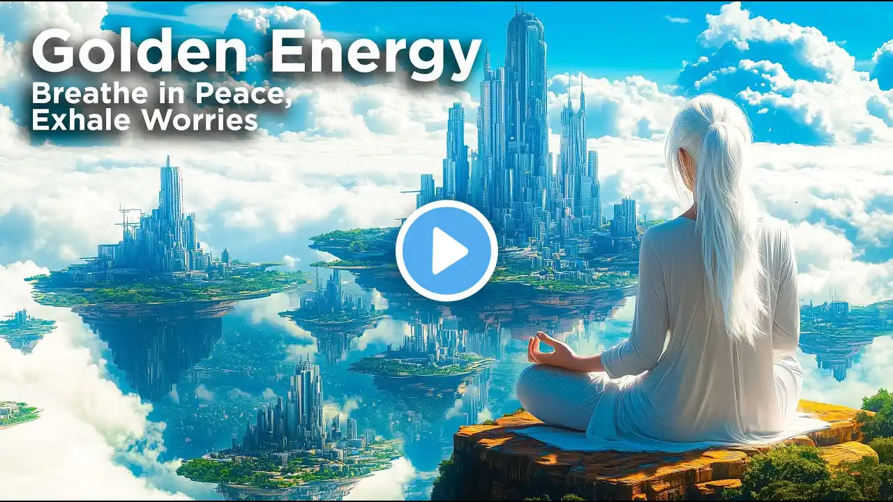 Golden Energy - Breathe in Peace, Exhale Worries - Inner Peace Meditation Music