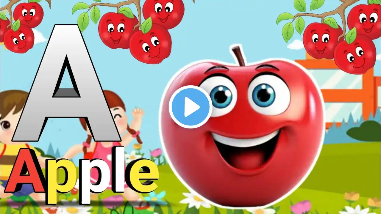 Phonics Song 96 with TWO Words in 3D - A For Airplane - ABC Alphabet Songs with Sounds for Children