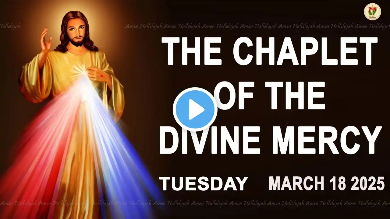 Chaplet of the Divine Mercy I Tuesday March 18 2025 I Divine Mercy Prayer I 12.00 PM