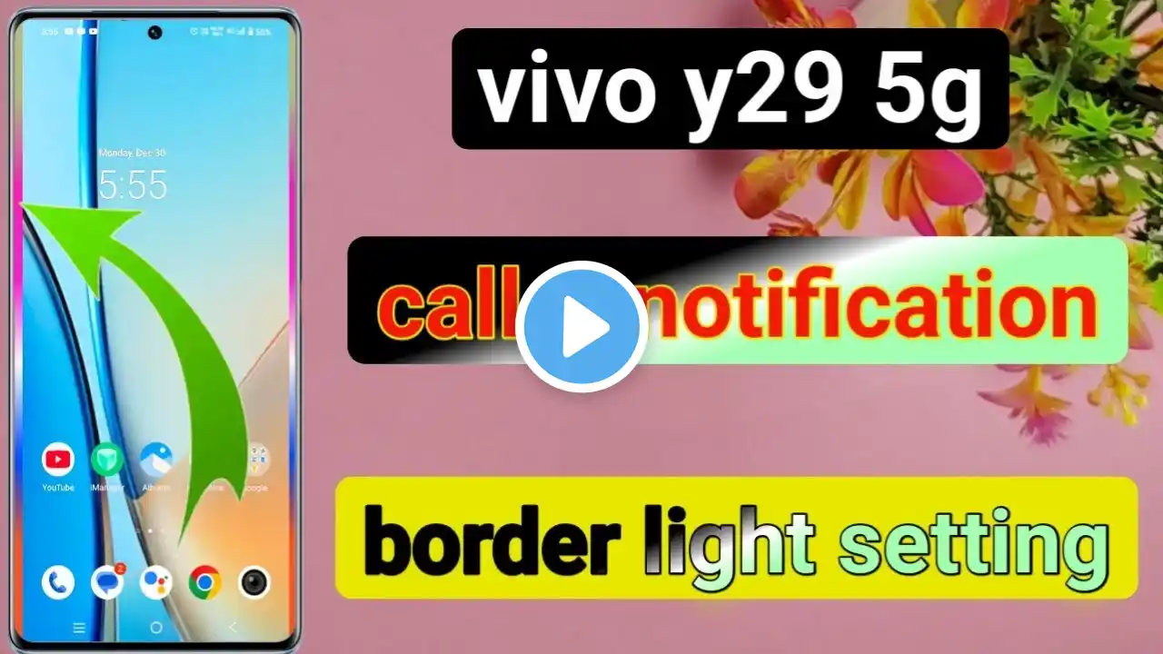 Vivo y29 5g me dynamic effect set kaise kare | how to set call animation in vivo y29 5g