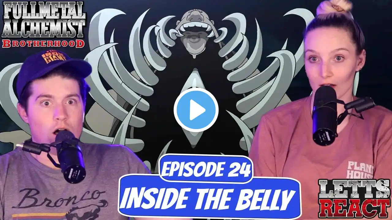 GLUTTONY’S TRUE FORM! | Full Metal Alchemist: Brotherhood Reaction | Ep 24 "Inside the Belly"