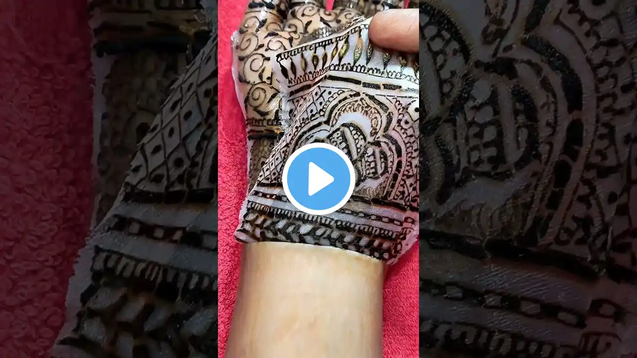 Stylish mehndi design♥️ #shorts #mehndi #trending #stylish #latest #arabic #henna #mehandi #youtube