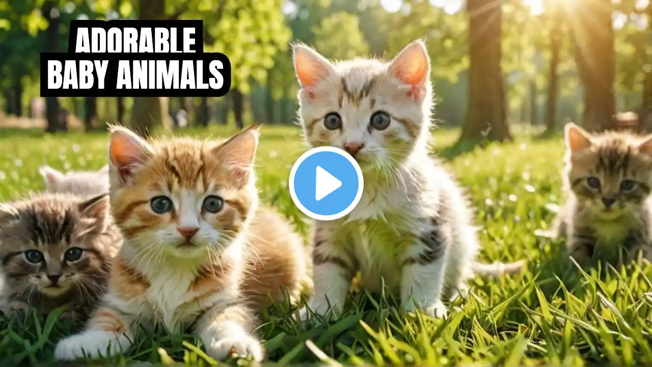 Adorable Baby Animals 4K - Exploring the Amazing World Of Young Animals #4k #animals