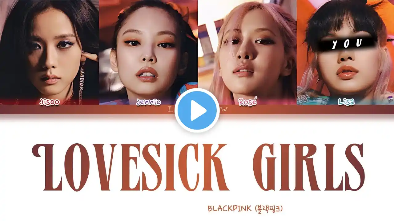 BLACKPINK || Lovesick Girls but you are Lisa (Color Coded Lyrics Karaoke)