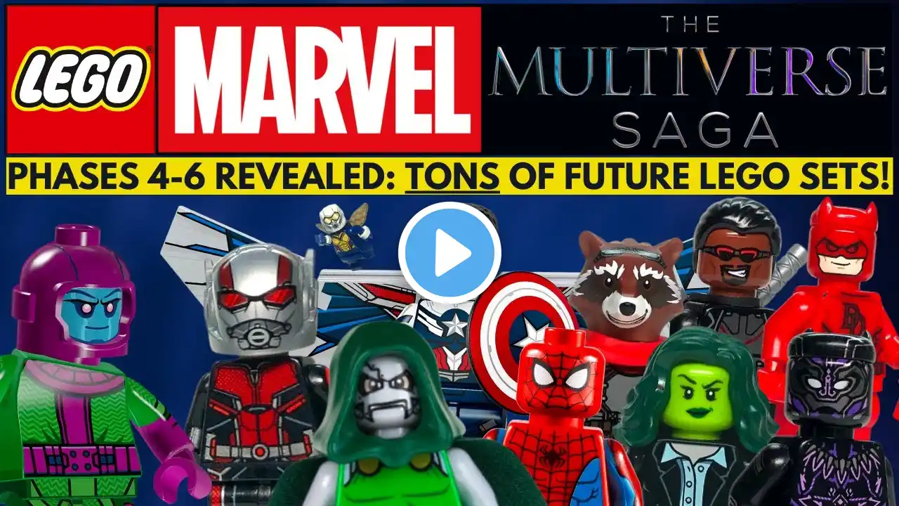 LEGO MARVEL Phase 4-6 Set Predictions! Everything We COULD Get Going Forward