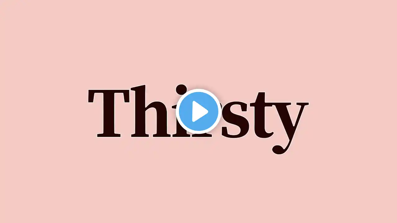 Thirsty Meaning and Definition