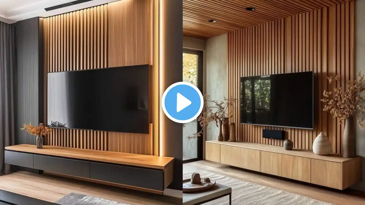 Top 100 Living Room TV Cabinet Design Ideas 2025 |TV Wall Units Collection Trendy