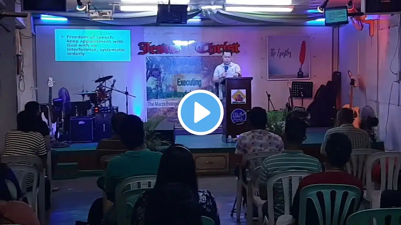 Topic : "THE VALUABLE INSTRUCTIONS TO OUR DAILY FELLOWSHIP WITH THE LORD" Text: Psalms 5 : 1 - 12