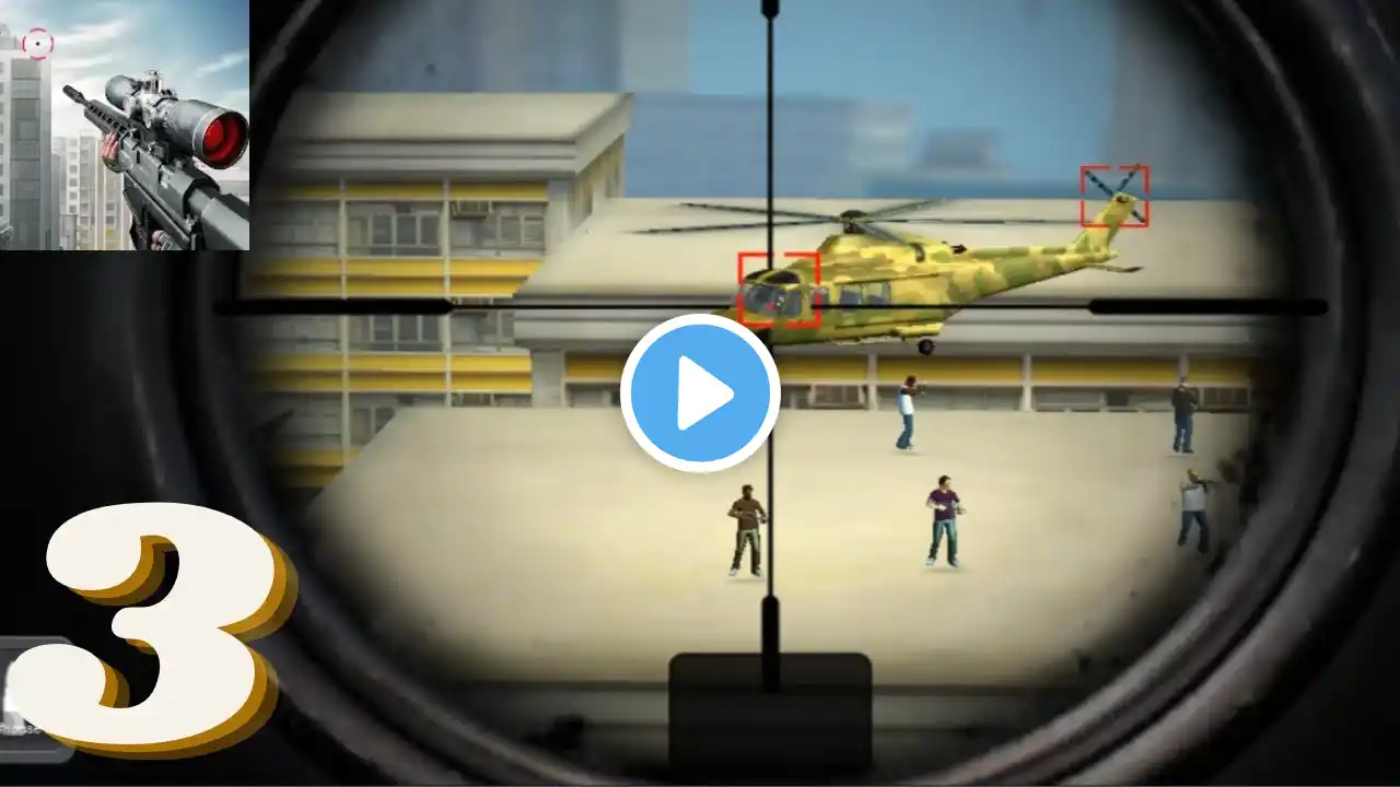 Sniper 3D Gun Shooting Games - Gameplay Walkthrough Part 3 (iOS Android)