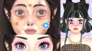 USA ASMR Face Cleaning and Best Makeup for Girl @usaasmr1