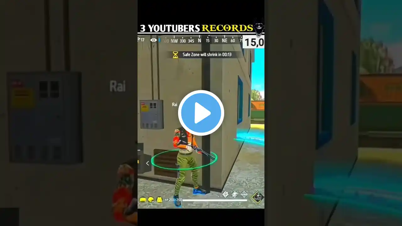 Raistar Created A Record š¤Æš¼ | #trending #freefire #totalgaming #raistar #viral #shortvideo
