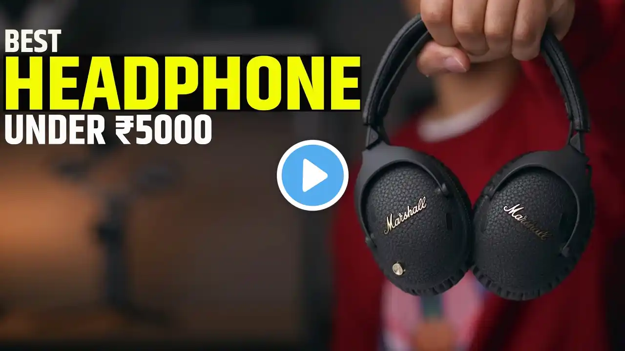 Top 5 Best Headphones Under ₹5000 in 2025 – Best Value for Money!