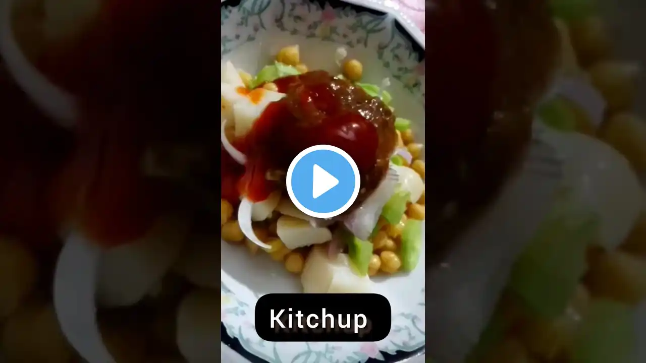 Chana Chaat Recipe | چنا چاٹ بنانے کا آسان طریقہ | Aloo Cholay Chana Chaat Recipe | BaBa #kunkitchen