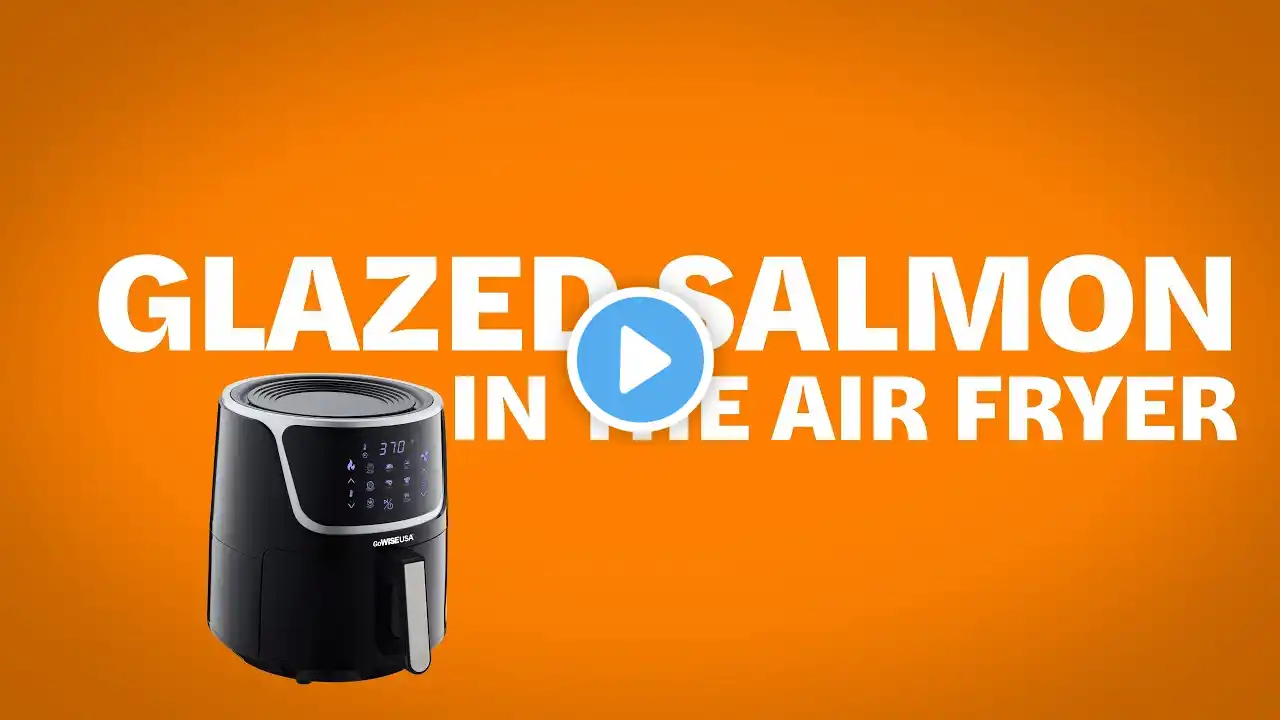 Easy & Delicious Glazed Salmon in the Air Fryer