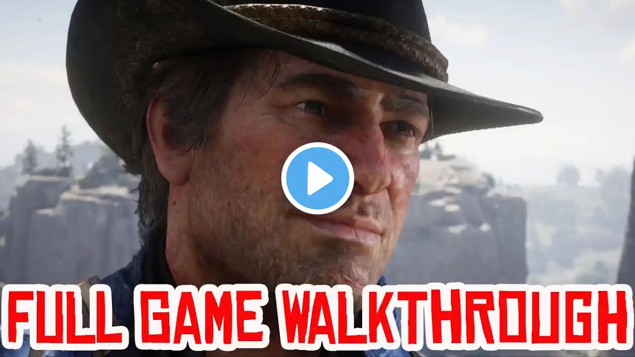 Red Dead Redemption 2 Full Game Walkthrough No Commentary 4K 60FPS