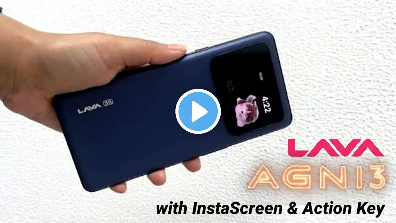 Best Phone Under 20000 - LAVA Agni 3 | Dual AMOLED Display, Action key, DM7300X | Tech is Everything