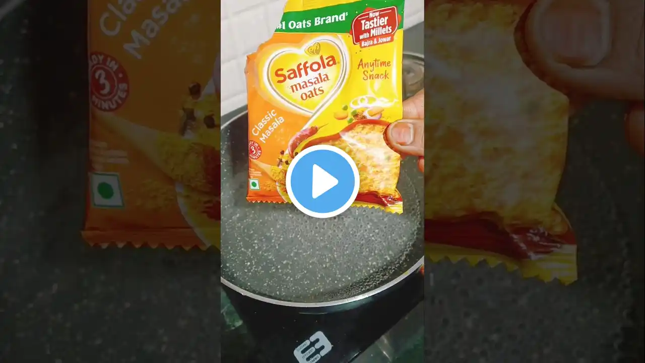 Safola Masala Oats #recipe #shorts #viralvideo #shortvideo #recipeoatsrecipe #mycookingmystyle