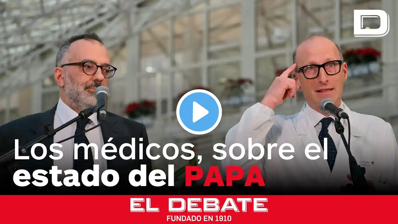 Los médicos responden atónitos a la prensa: ¿Queremos una foto del Papa en pijama en el periódico?