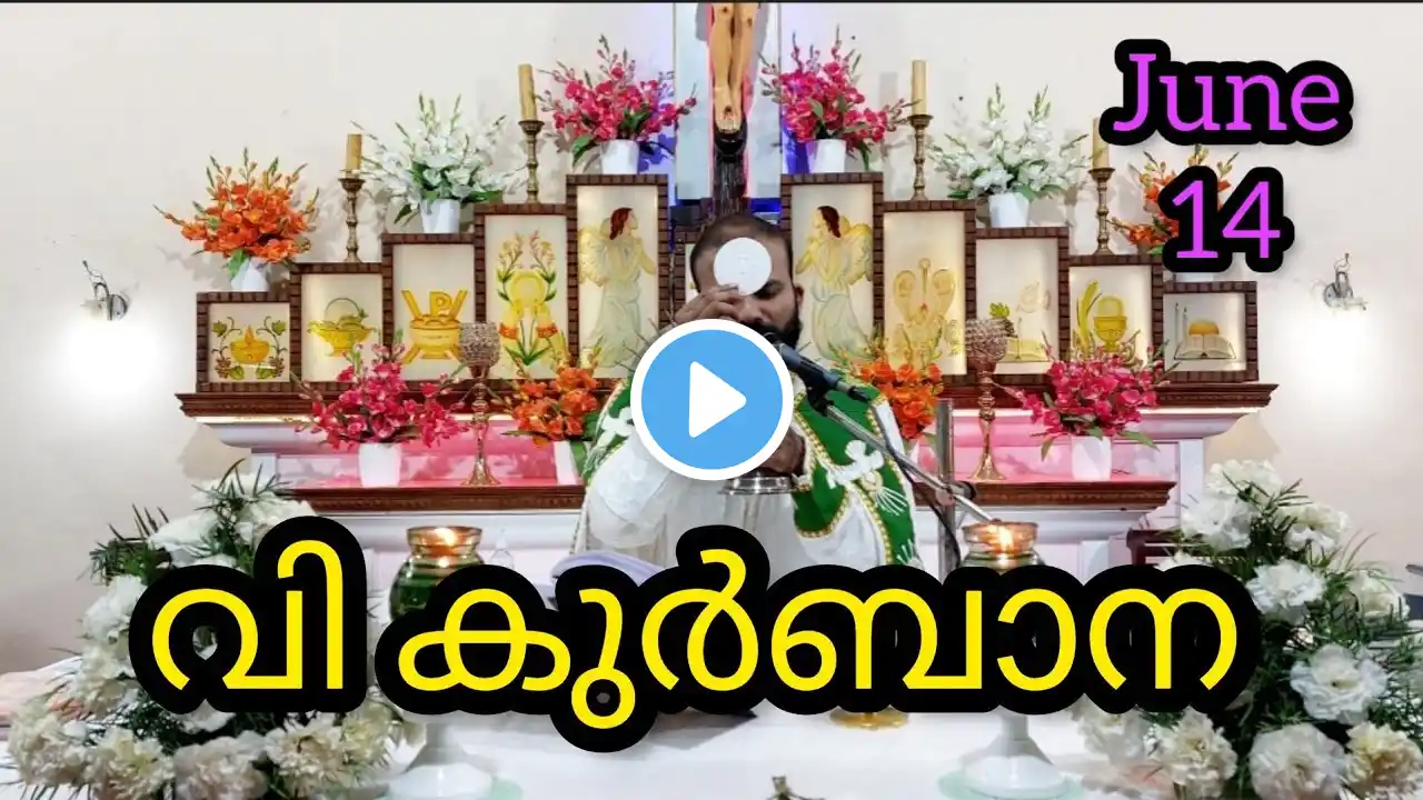 Holy Mass June 14 wednesday /5.30 am #live #qurbana #frjinupallipa #malayalamholymass #Todayholymass