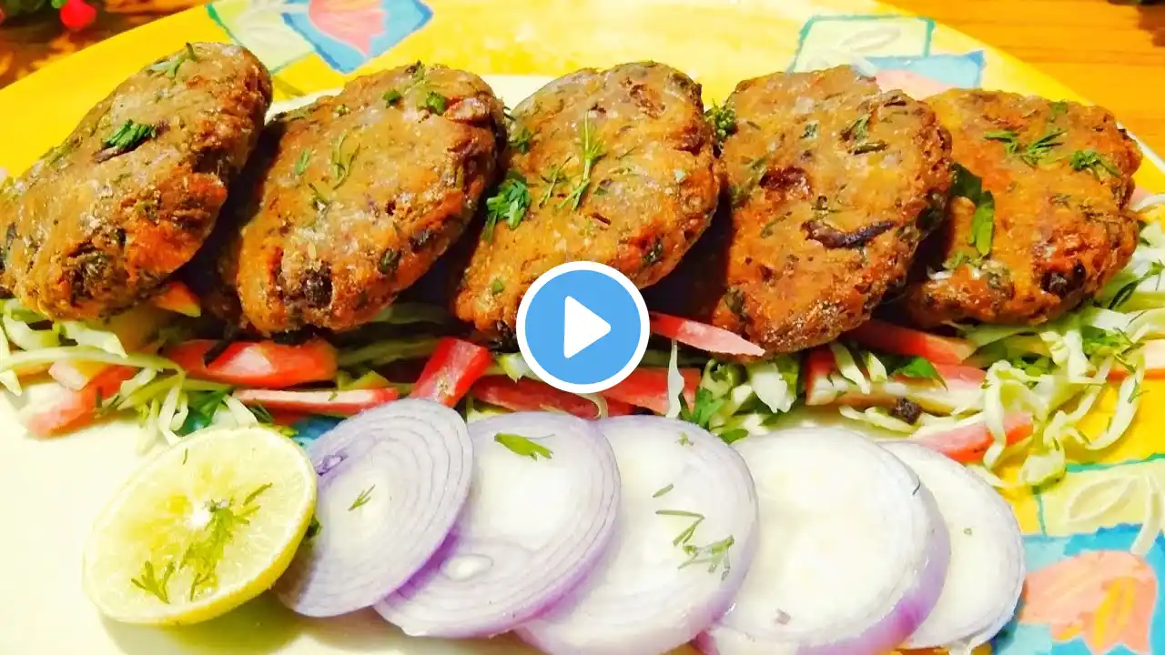 Chicken Tikiya  Kabab agar mere tarike se banaenge to mehman recipe puche Bina Nahin jayenge