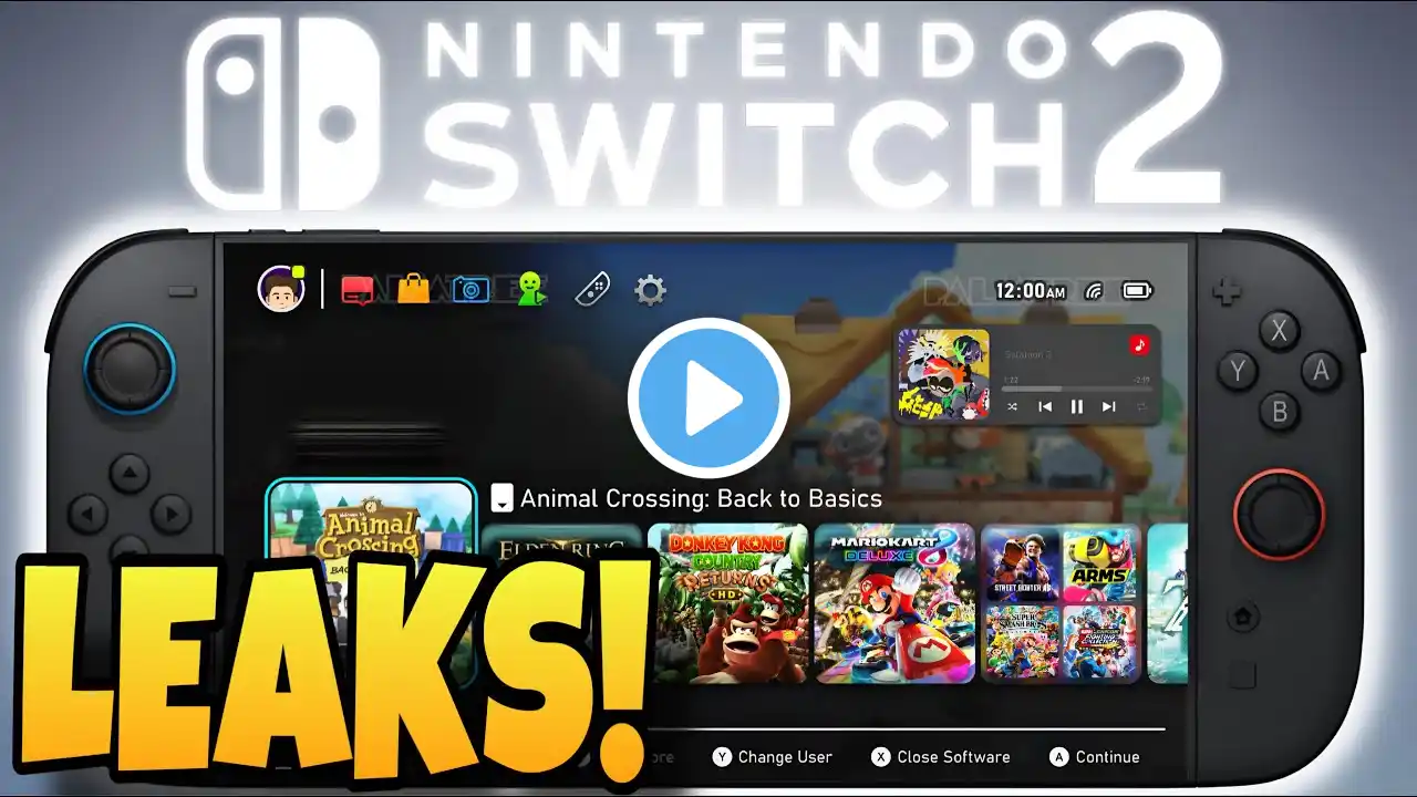 MORE Nintendo Switch 2 Games Seemingly LEAKED!