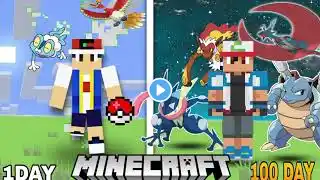 i survived 100 days in minecraft pixelmon